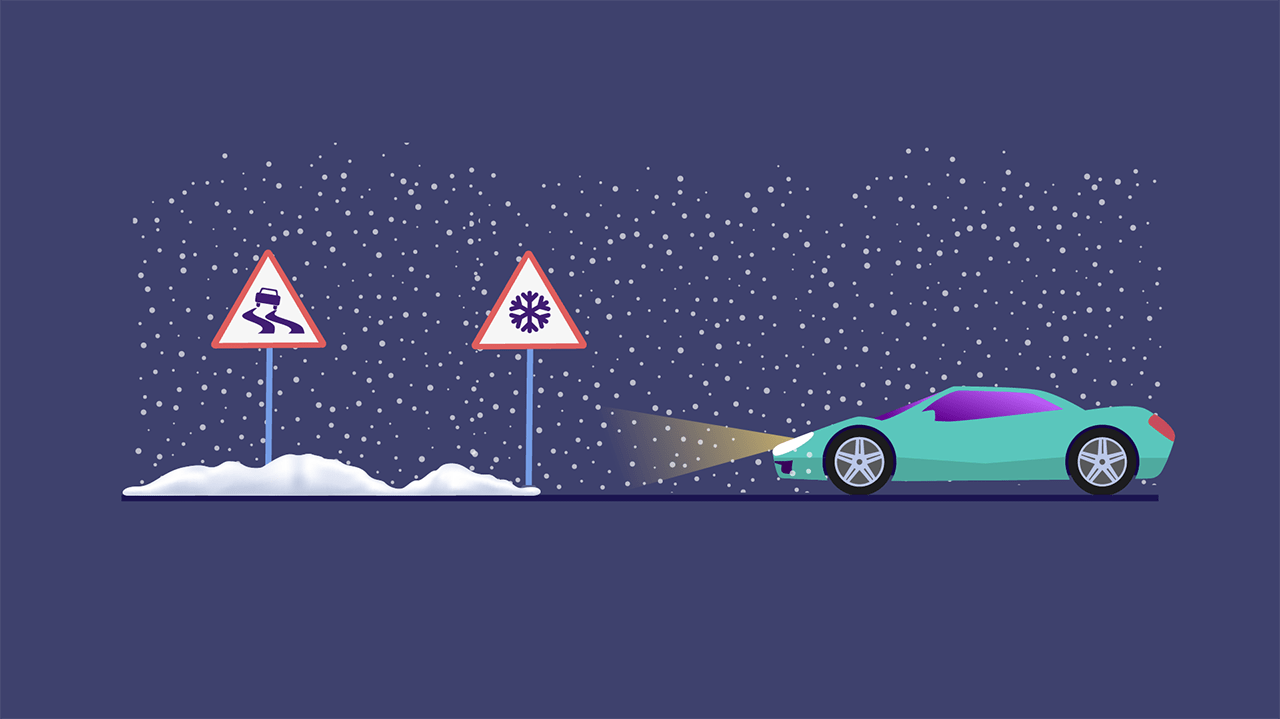 driving in snow