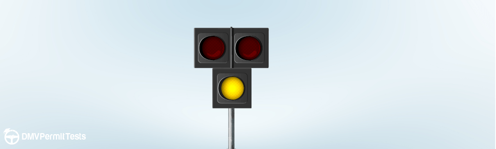 Traffic Signs - What does the solid yellow signal indicate?