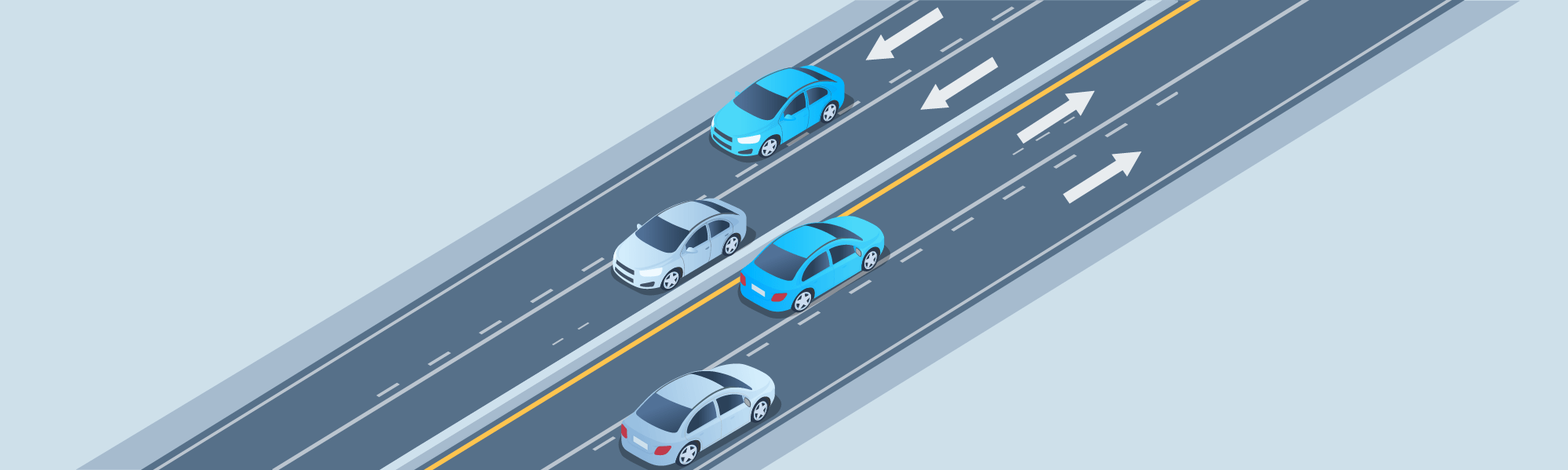 DMV Permit Car Traffic Signs - What does the single solid yellow line indicate?