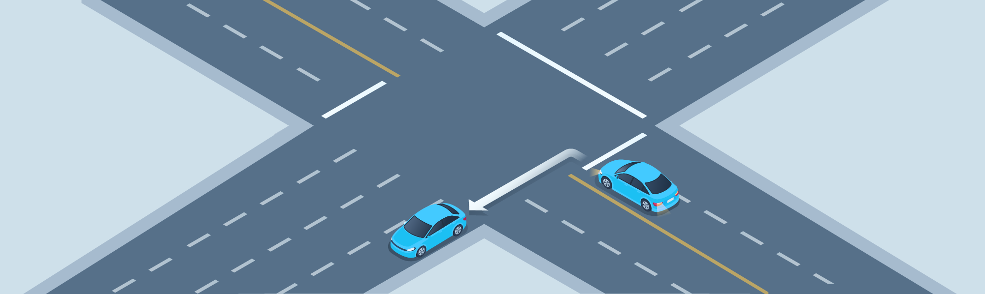 DMV Permit Car Changing directions - How should you make a left turn from a two-way road onto a one-way road?