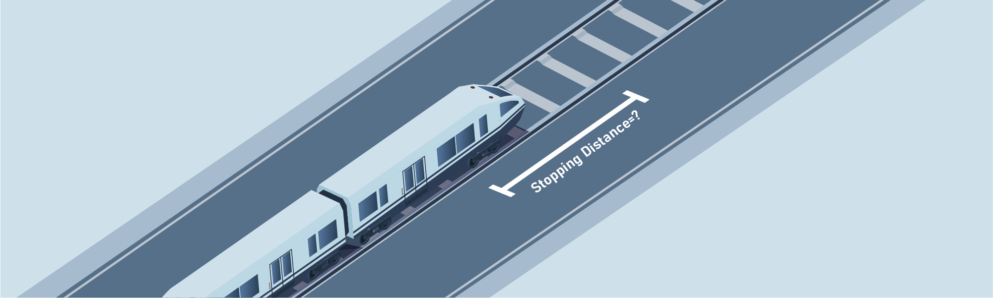 Stopping - What is the stopping distance of an average train traveling at 30 mph?