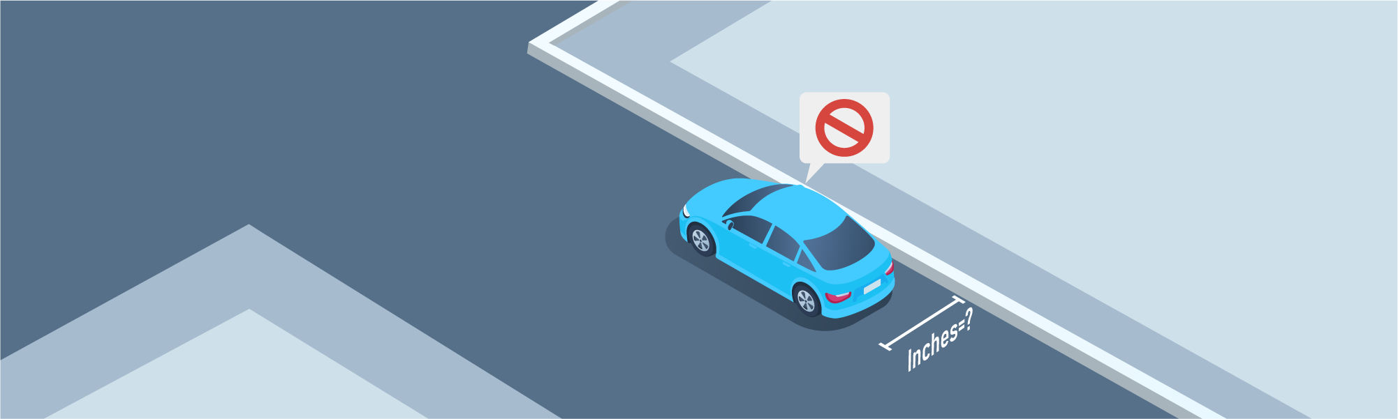 Parking - It is illegal for a vehicle to be parked more than _________ inches from the curb.