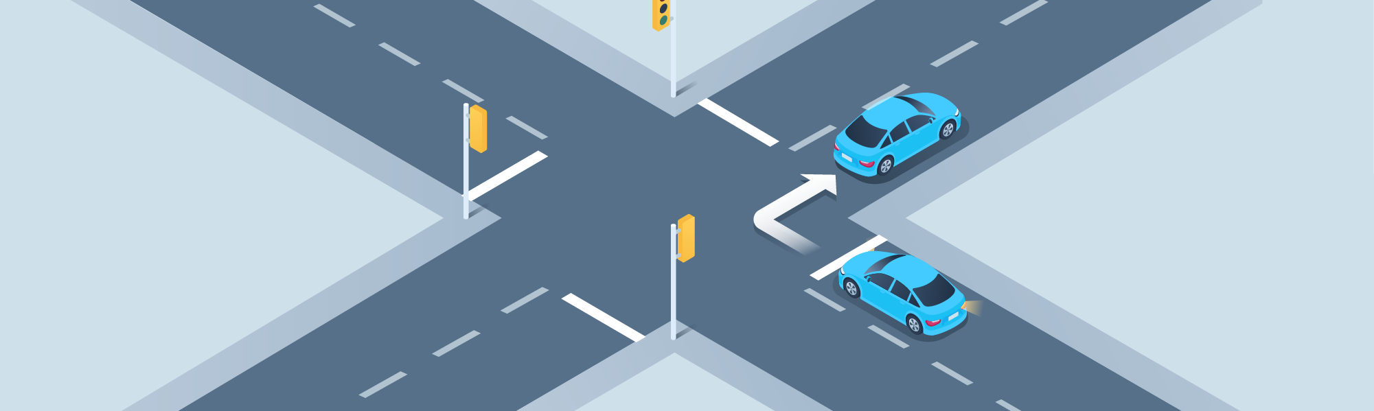 Changing directions - When making a right turn from a one-way street onto another one-way street, what should you do if it's safe?