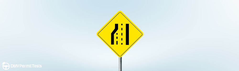 DMV Permit Car Traffic Signs - What does this sign signify?