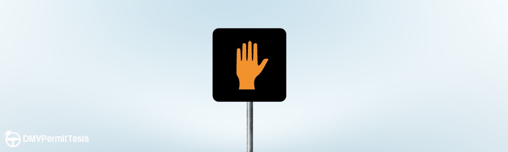 Traffic Signs - What does this signal at a crossing indicate?