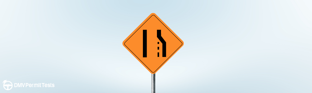 Traffic Signs - What does this road sign indicate in a construction zone?