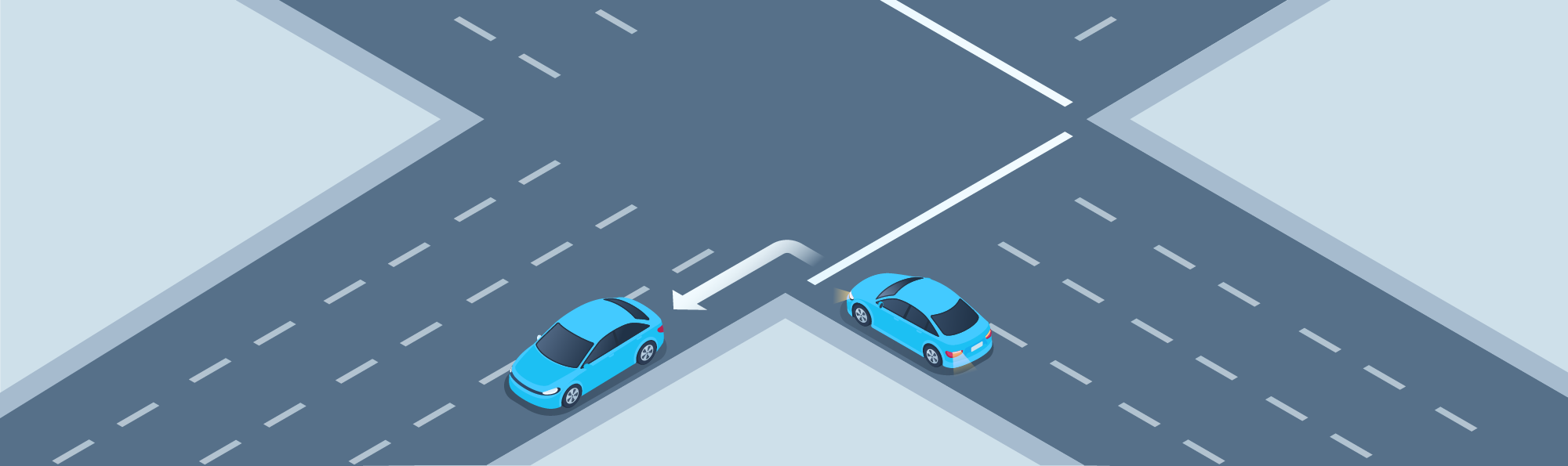 Changing directions - How should you make a left turn from a one-way road onto another one-way road?