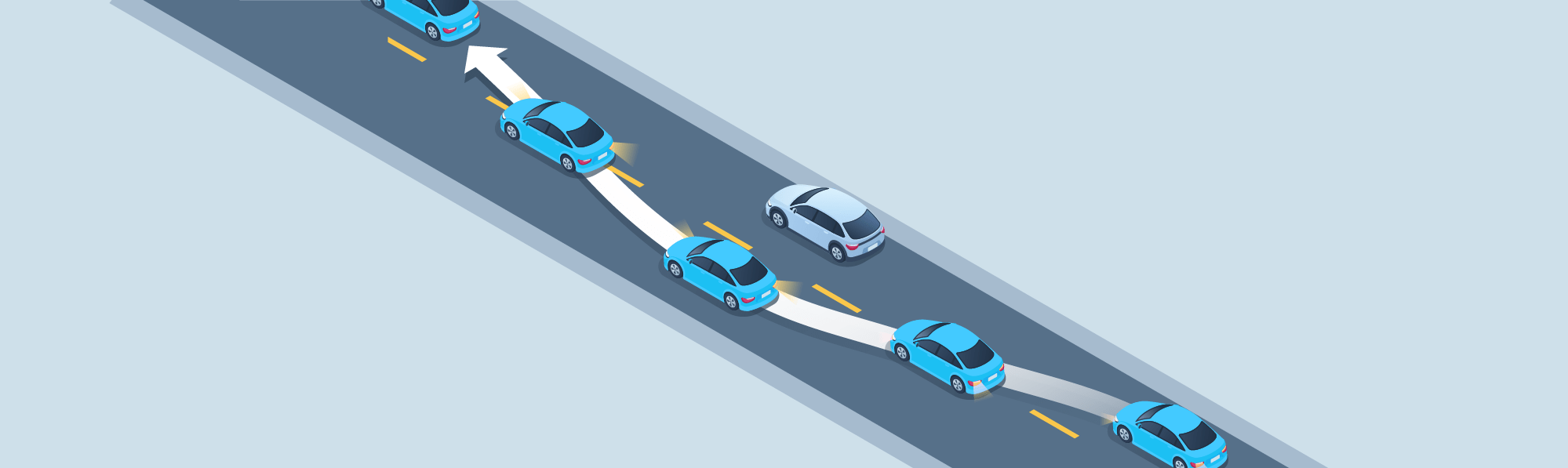 Changing positions - What should you remember when passing a vehicle?