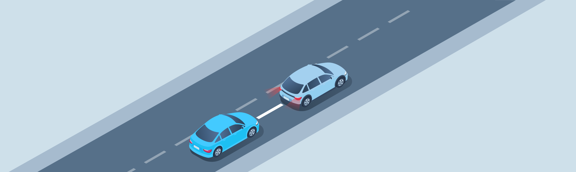 Driving along - What should you do if someone is following you too closely (tailgating)?