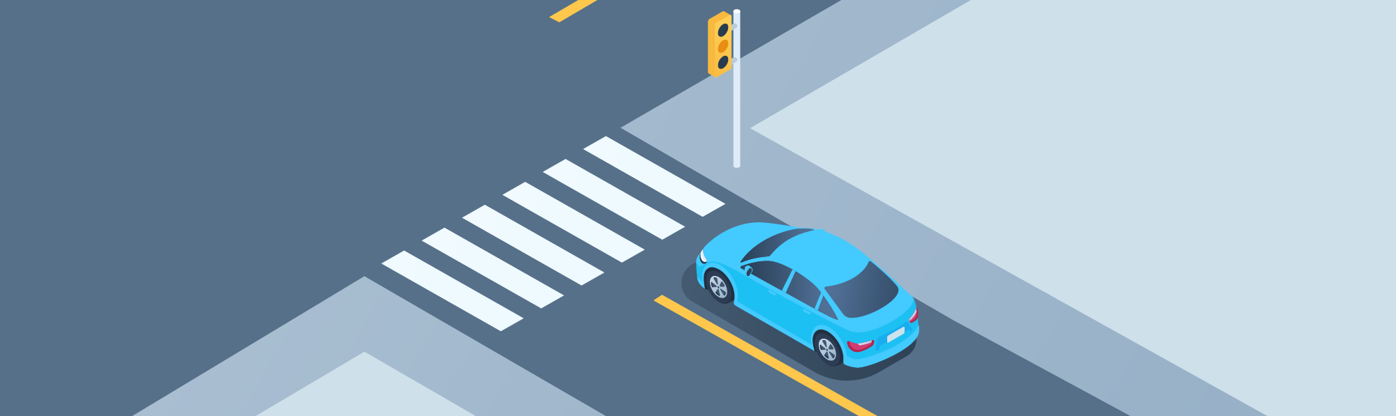 Intersections - How should you approach an intersection that already has a yellow light?