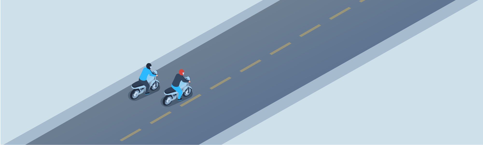 Sharing the road - How many motorcyclists are allowed to ride side-by-side in a single lane?